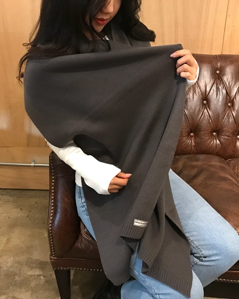 Winter knit scarf shawl 8color woman couple gift m