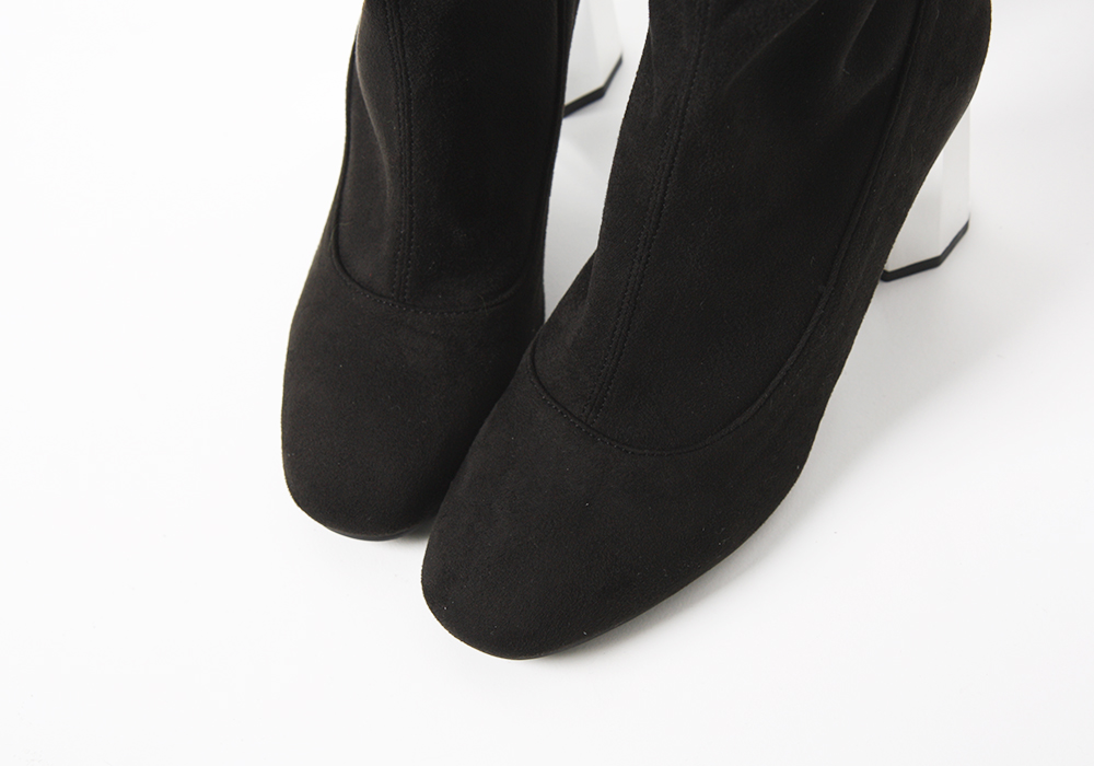 Silver Sheep Suede Span Angle Boots Warm Winter