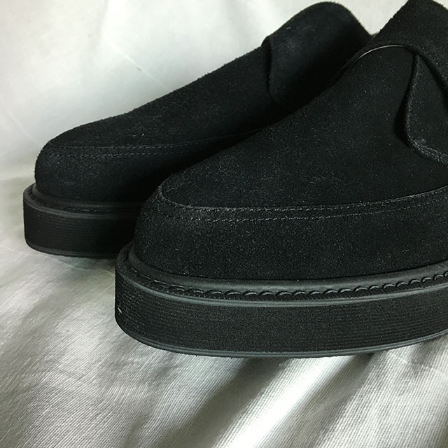 Suede monk strap 2COL man looper shoes sneakers ja