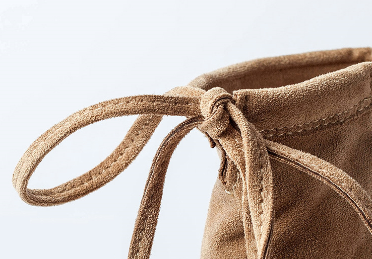 Thong Suede Angle Boots Women's Winter Middle A