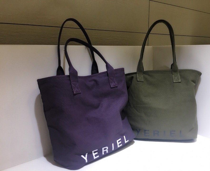 Zipper Eco Bag 4color Canvas Cloth Bag Shoulder Ba