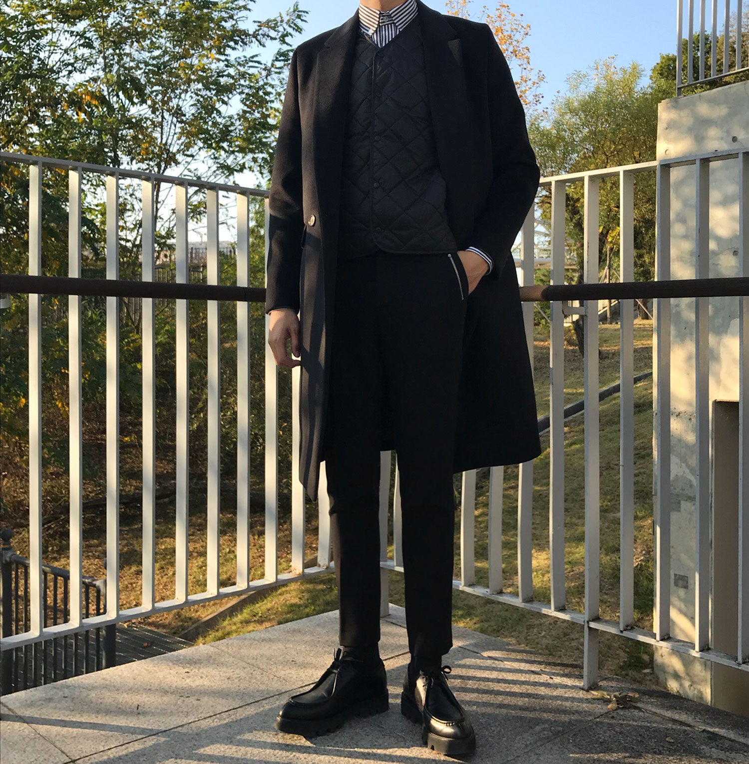 Men's Shark High Heel Shoe Handmade Shoe Heel 5