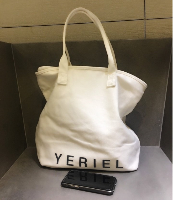 Zipper Eco Bag 4color Canvas Cloth Bag Shoulder Ba