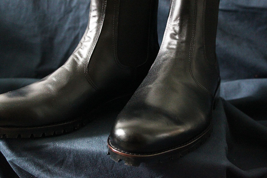 Natural cowhide leather handmade sof de mood Chels