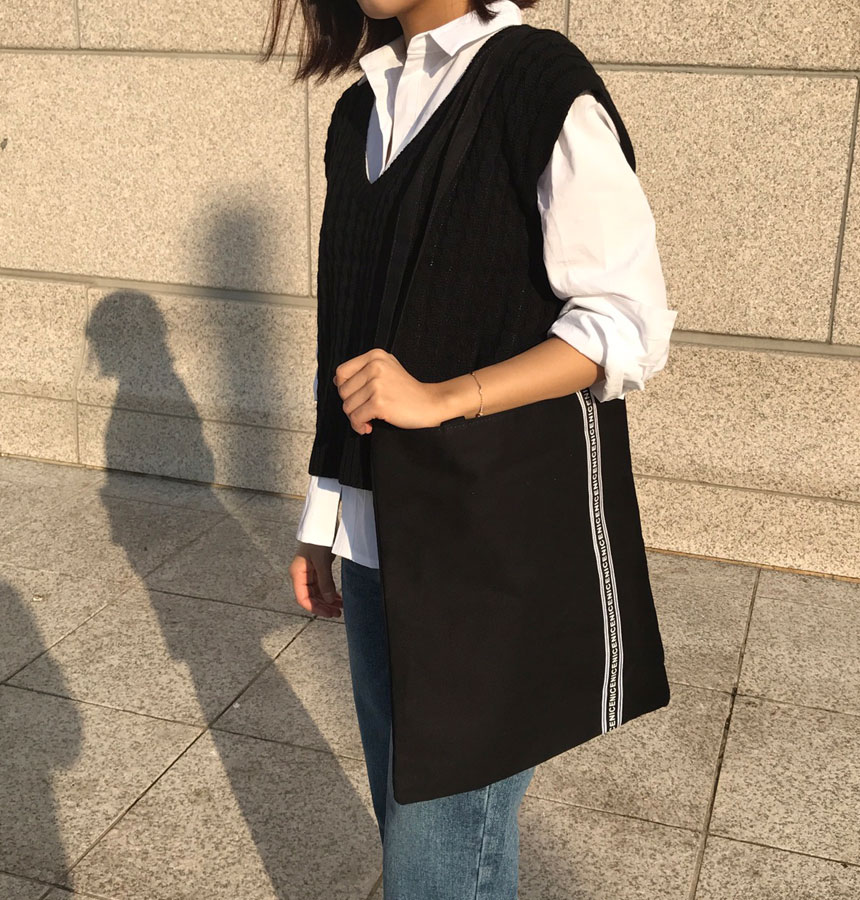 Shoulder zipper Eco-back cross practical bag Simpl