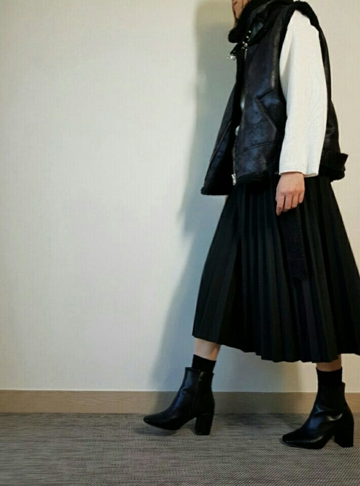 20 long wrinkled skirt Women Casual style Long fla