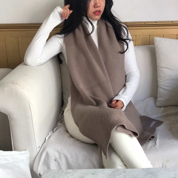 Winter knit scarf shawl 8color woman couple gift m