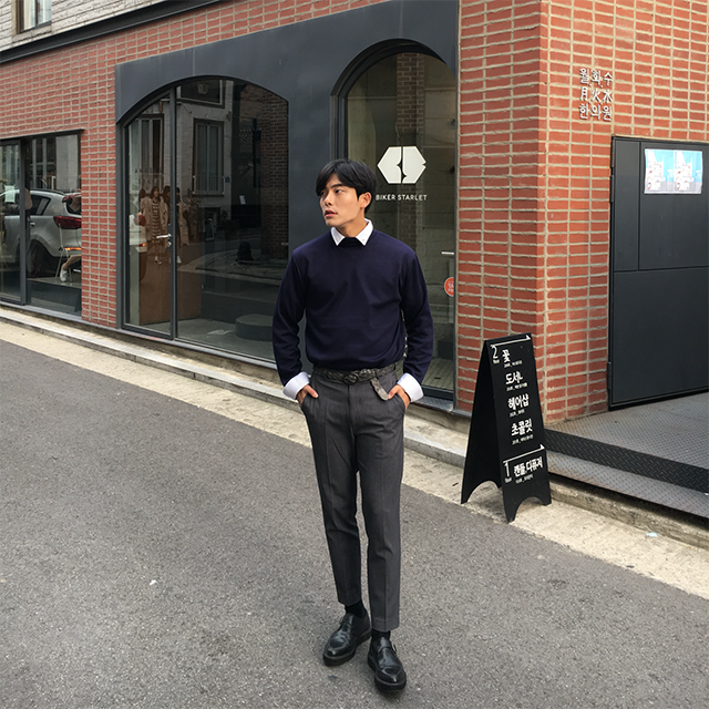 Single Monk Strap Chopper 1COL Men's Shoes Casu