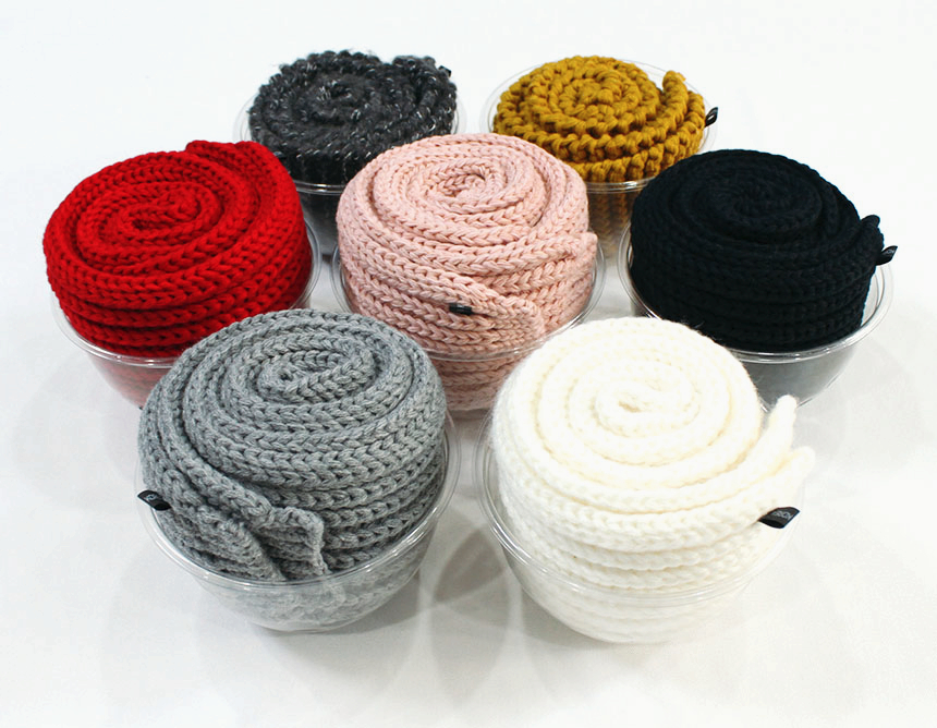 1 + 1 Unisex Petit Shawl Knit Muffler Gift Wrap Wo