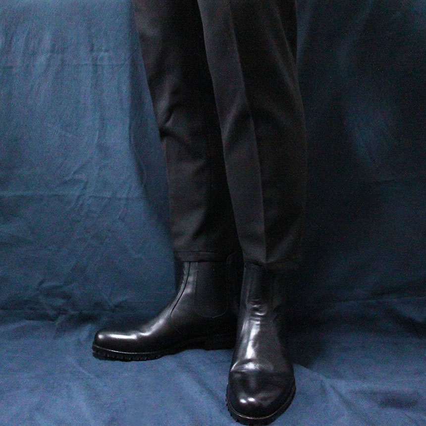 Natural cowhide leather handmade sof de mood Chels