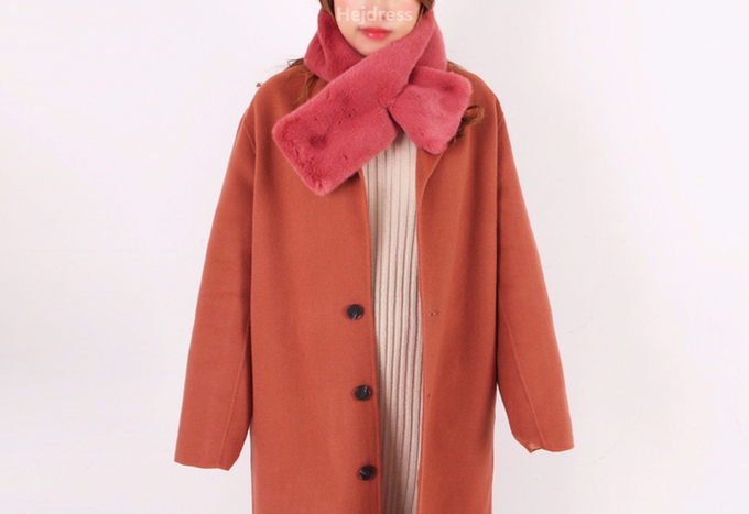 Fake Fur Mink Shawl 13color Muffler Eco Fur Fur We