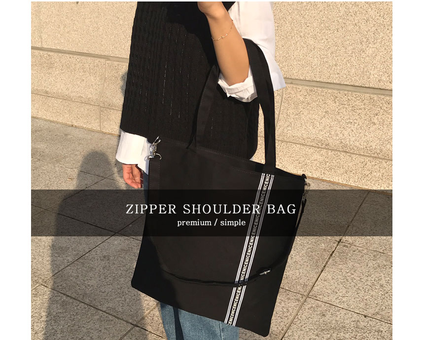 Shoulder zipper Eco-back cross practical bag Simpl