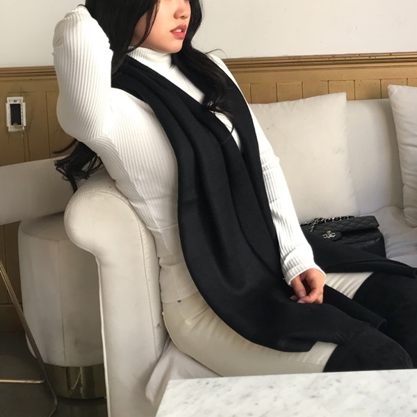 Winter knit scarf shawl 8color woman couple gift m