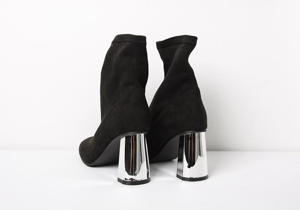 Silver Sheep Suede Span Angle Boots Warm Winter