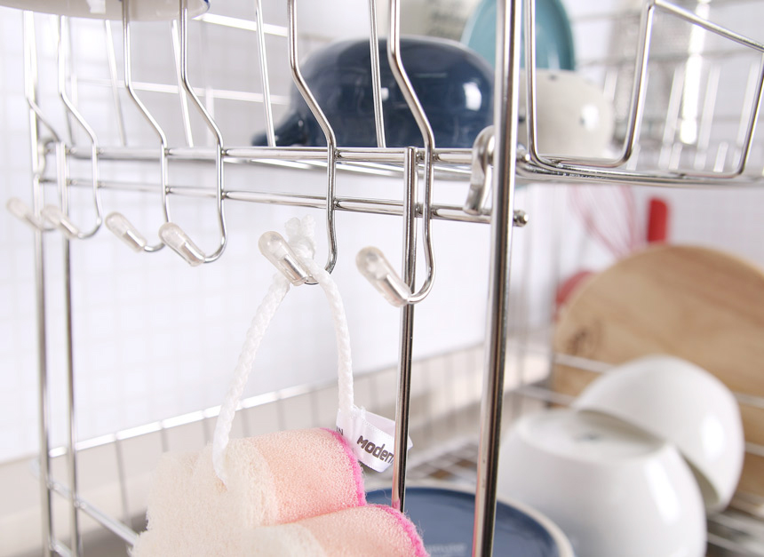 Deluxe Stainless Steel Tableware Drying Table 2-St