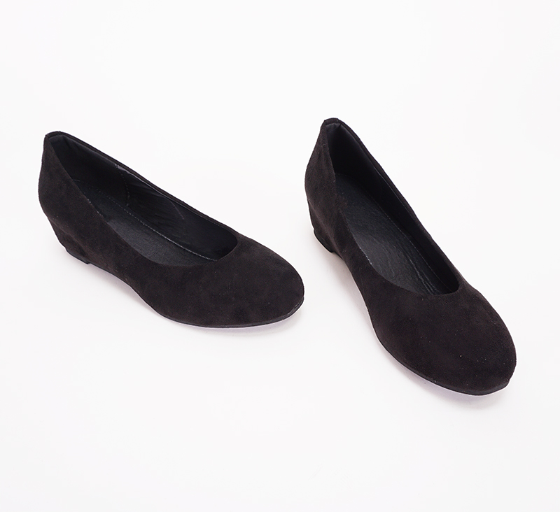 Suede Height Bottom Middle 4cm Feet Comfortable He