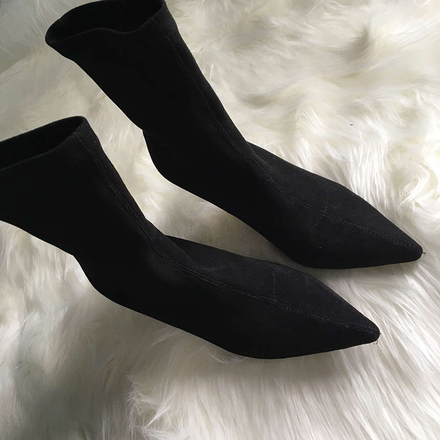 Suede Span Angle Boots Hill Modern Unique Stylish 