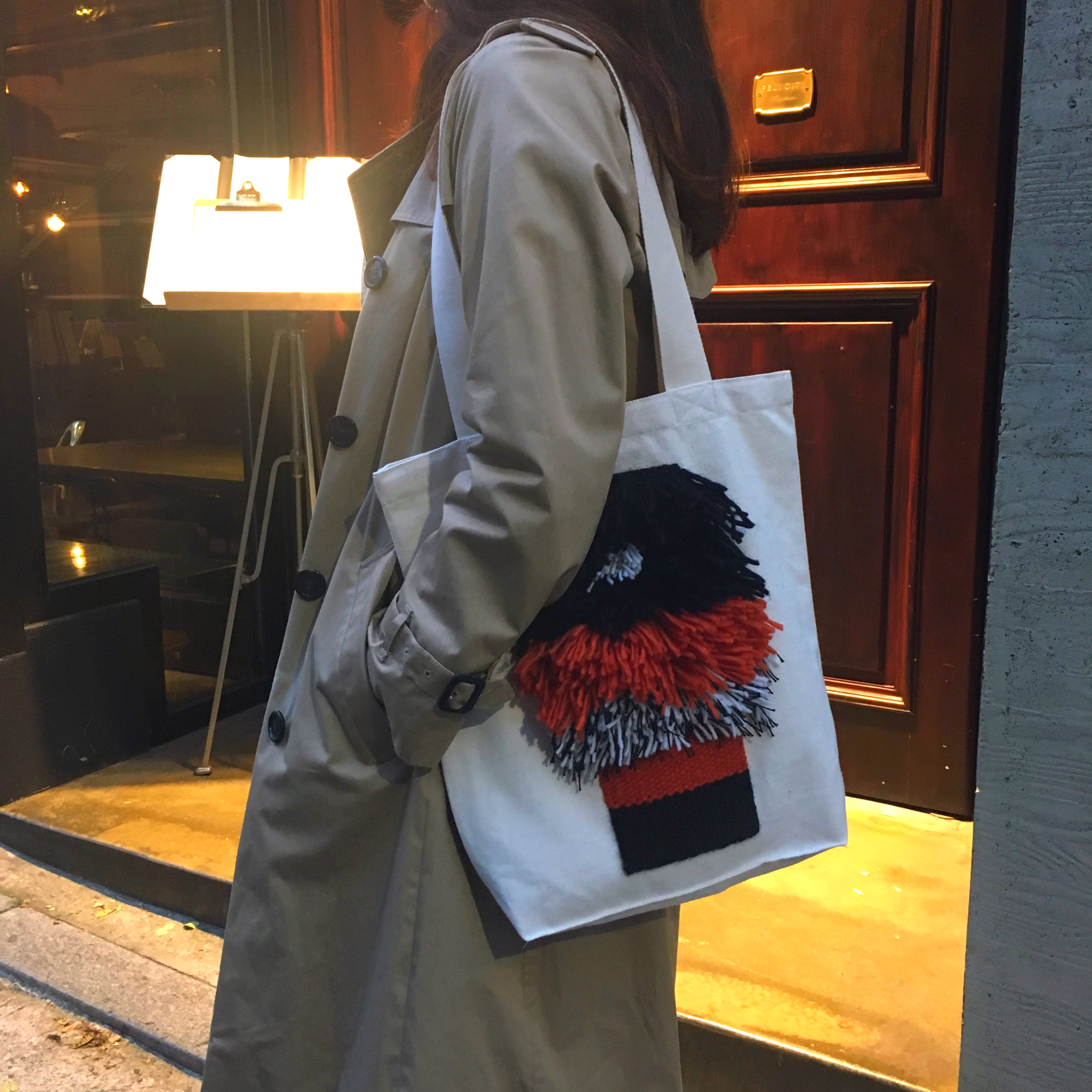 Self-made canteo cacto knit embroidered winter eco