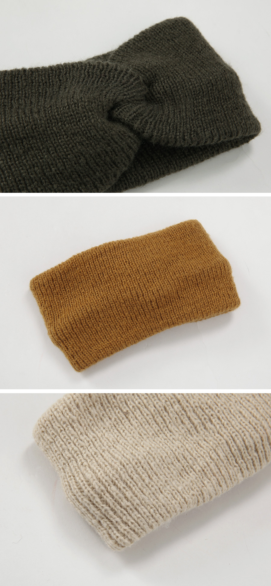 Hair Accessories Soft Knit Ribbon Headband Turban 