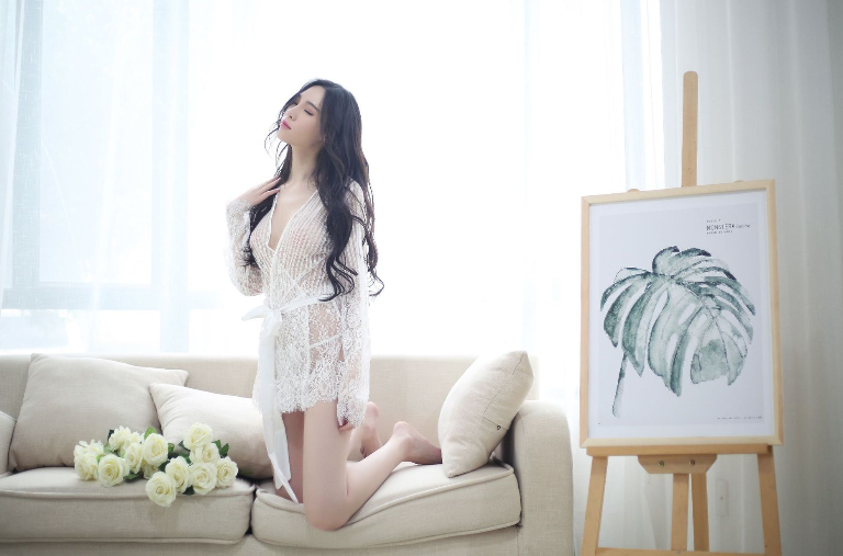 Sexy pajamas gown sets home-ware underwear lingeri