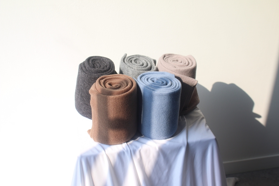 Cache Shot Muffler Shawl Mear Moodle Couple Shared