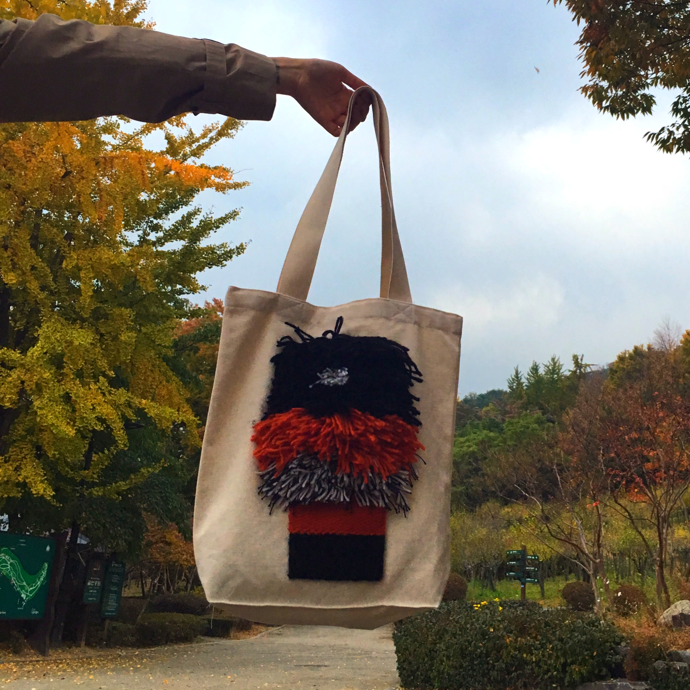 Self-made canteo cacto knit embroidered winter eco