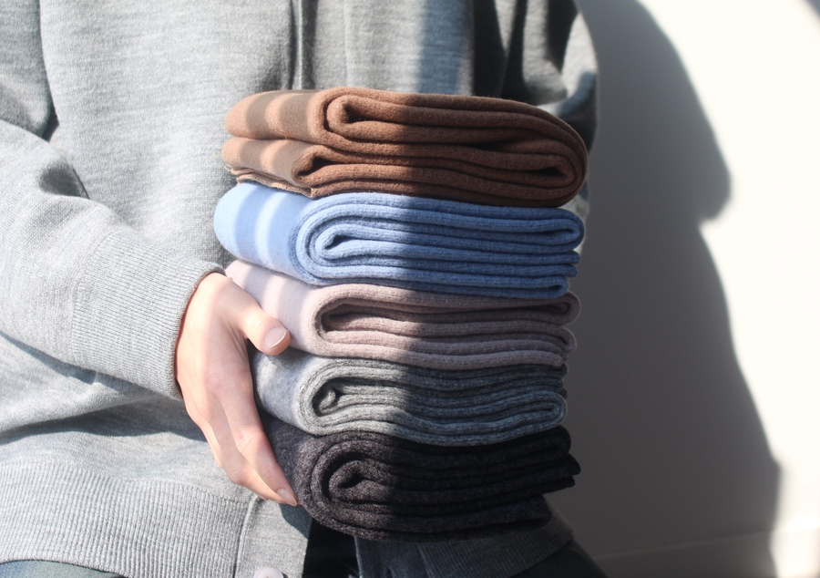 Cache Shot Muffler Shawl Mear Moodle Couple Shared