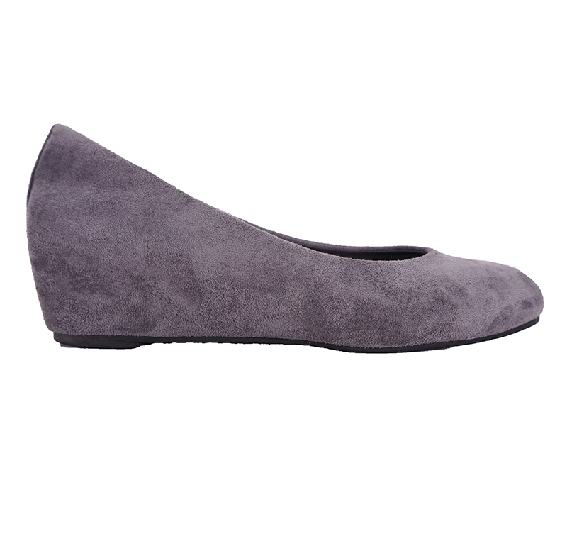 Suede Height Bottom Middle 4cm Feet Comfortable He