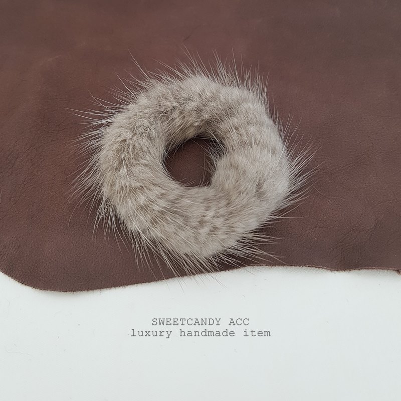 Hair Accessories Mink Chush, Mink Donut Chush, Hai