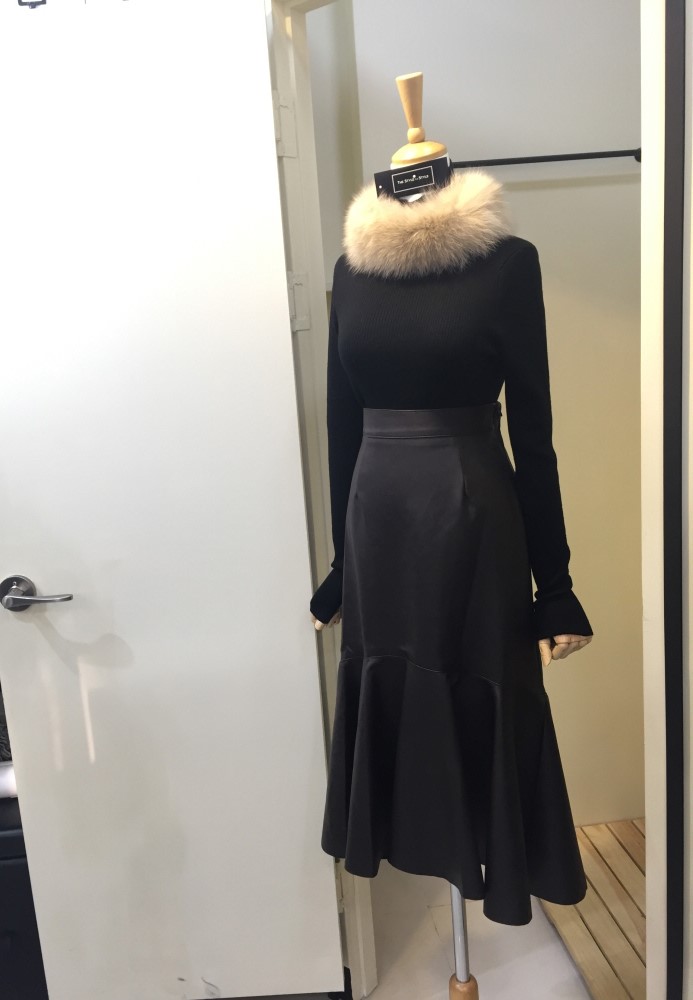 Leather Mermaid Frozen Skirt 2 Colors 20s 30s Wome