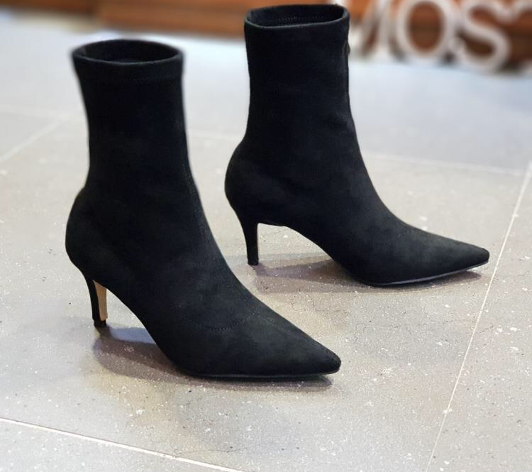 Suede Span Angle Boots Hill Modern Unique Stylish 