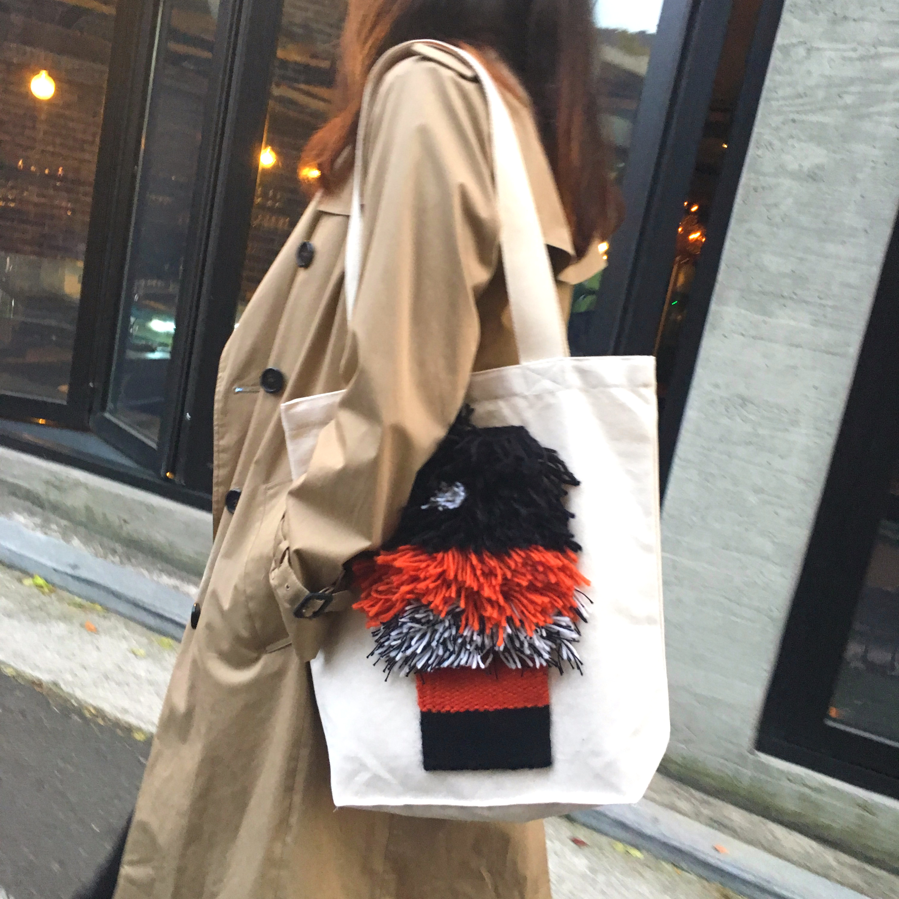 Self-made canteo cacto knit embroidered winter eco