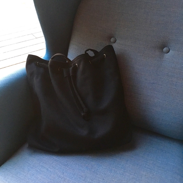 Handmade Suede embroidered eco bag shoulder bag ho