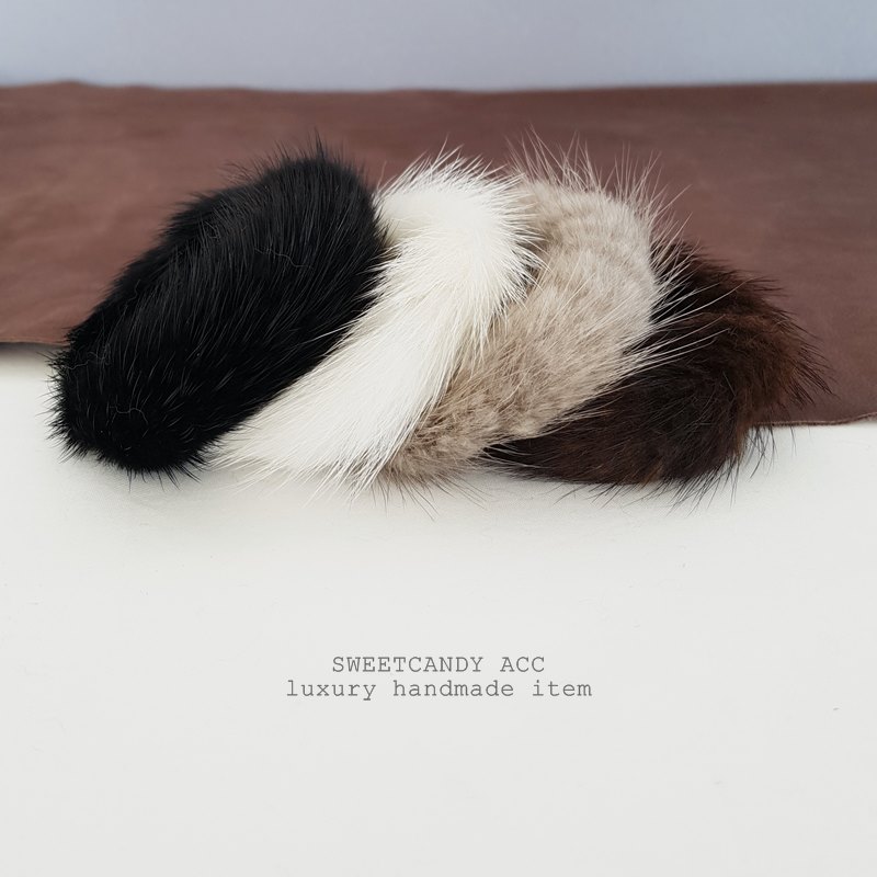 Hair Accessories Mink Chush, Mink Donut Chush, Hai