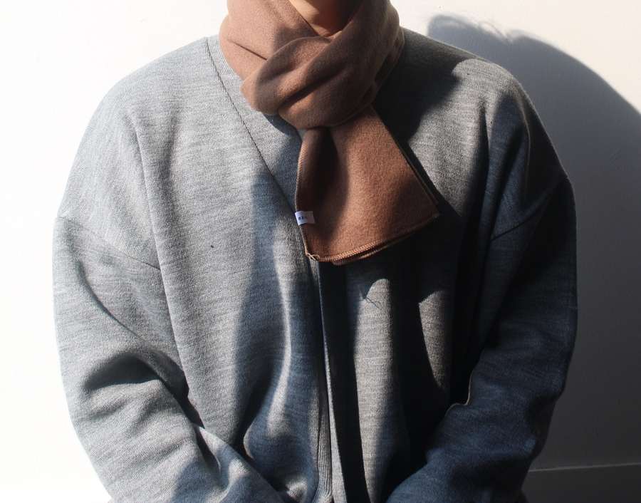 Cache Shot Muffler Shawl Mear Moodle Couple Shared