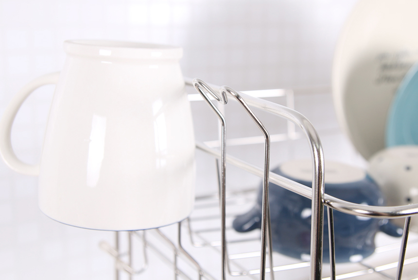 Deluxe Stainless Steel Tableware Drying Table 2-St