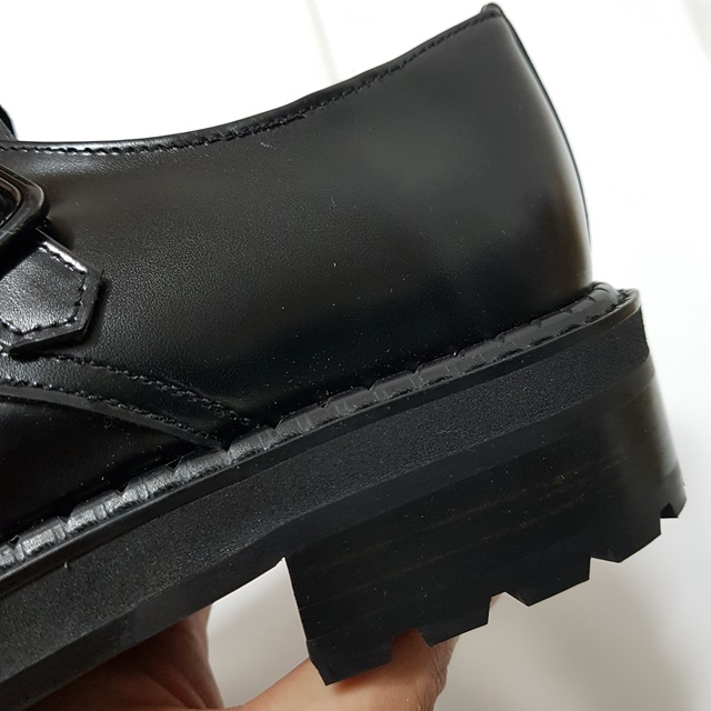 Cowhide Double Monk Strap Handmade Clippers Paddoc