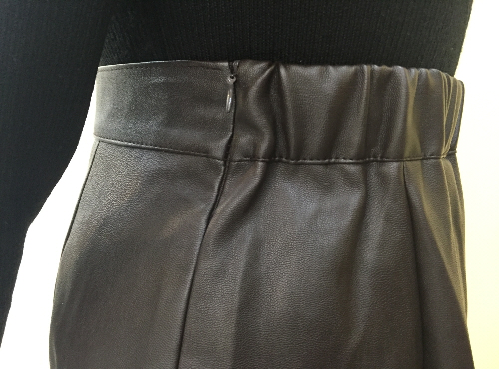 Leather Mermaid Frozen Skirt 2 Colors 20s 30s Wome