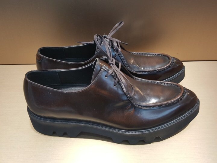 Men's Shark High Heel Shoe Handmade Shoe Heel 5