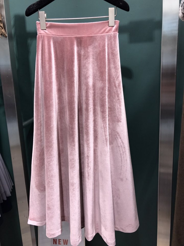 Velvet Long Skirt Waist Bending Angel Zeng