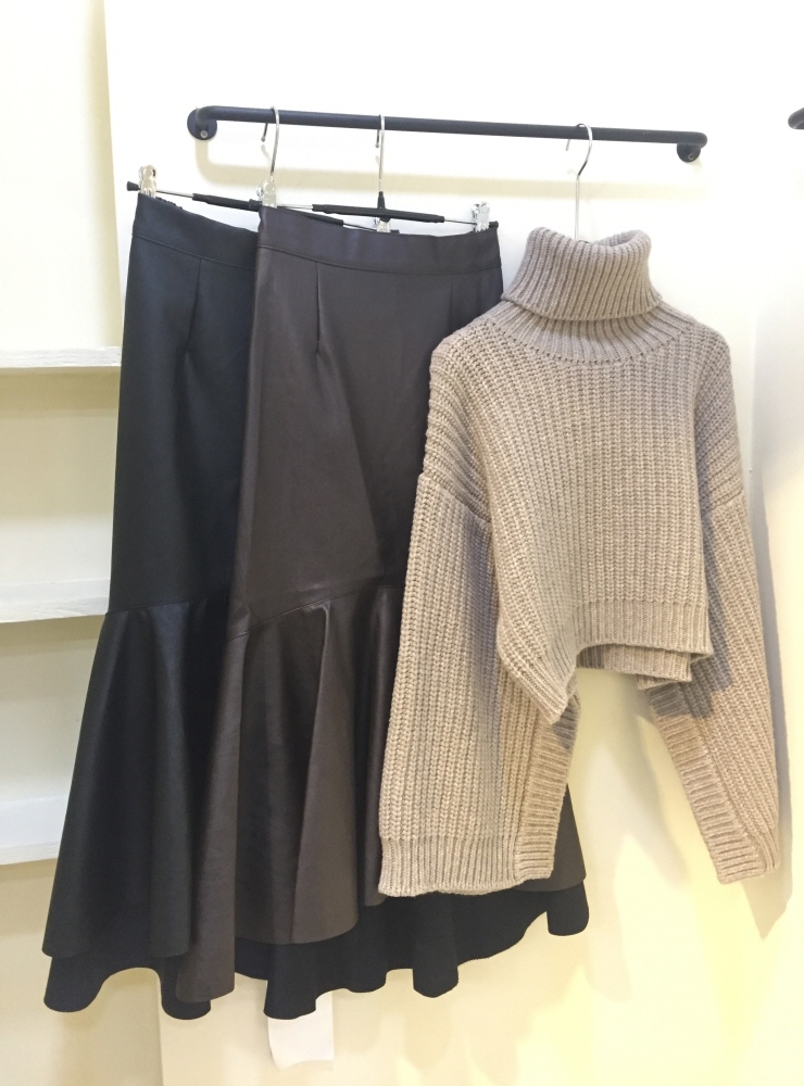 Leather Mermaid Frozen Skirt 2 Colors 20s 30s Wome