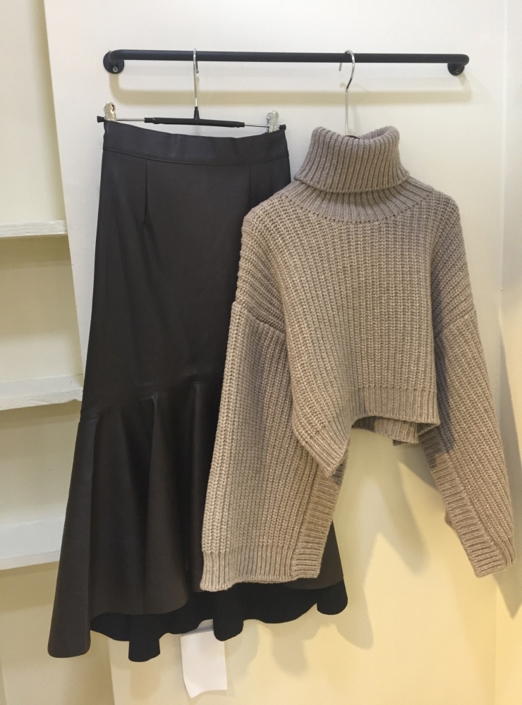 Leather Mermaid Frozen Skirt 2 Colors 20s 30s Wome