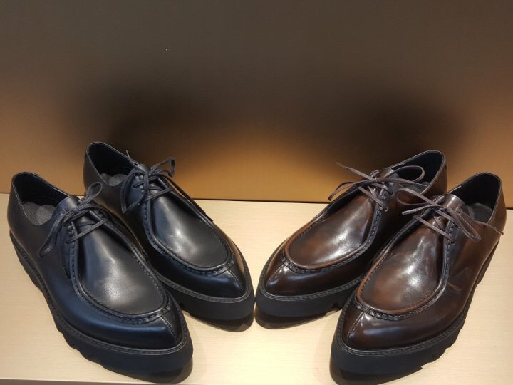 Men's Shark High Heel Shoe Handmade Shoe Heel 5