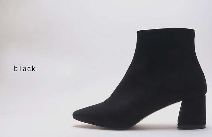 Suede angle boots front line slim 4color shoes wal
