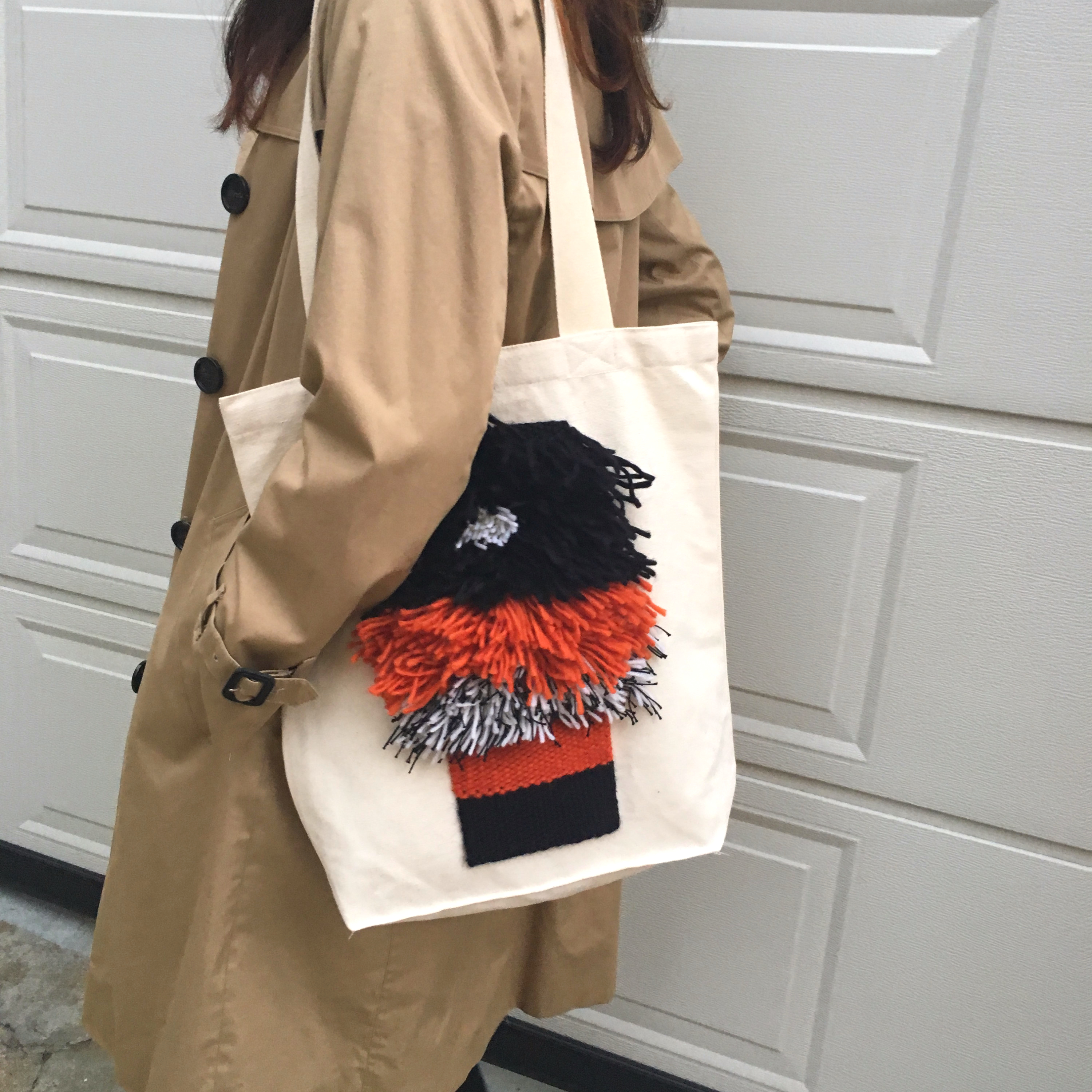 Self-made canteo cacto knit embroidered winter eco