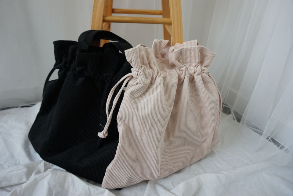 Golden Ebony eco bag 2color Yoon Market Casual des