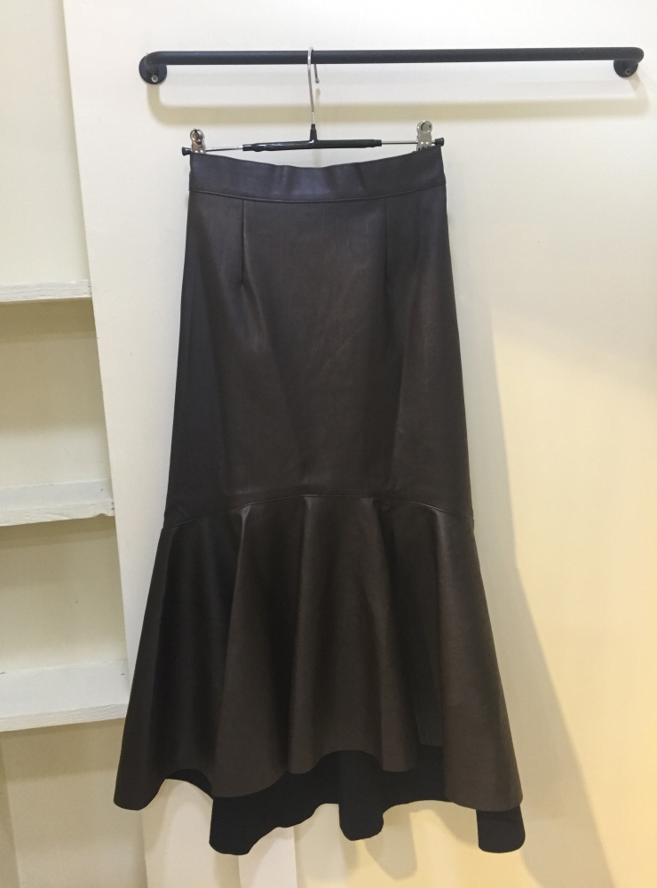 Leather Mermaid Frozen Skirt 2 Colors 20s 30s Wome