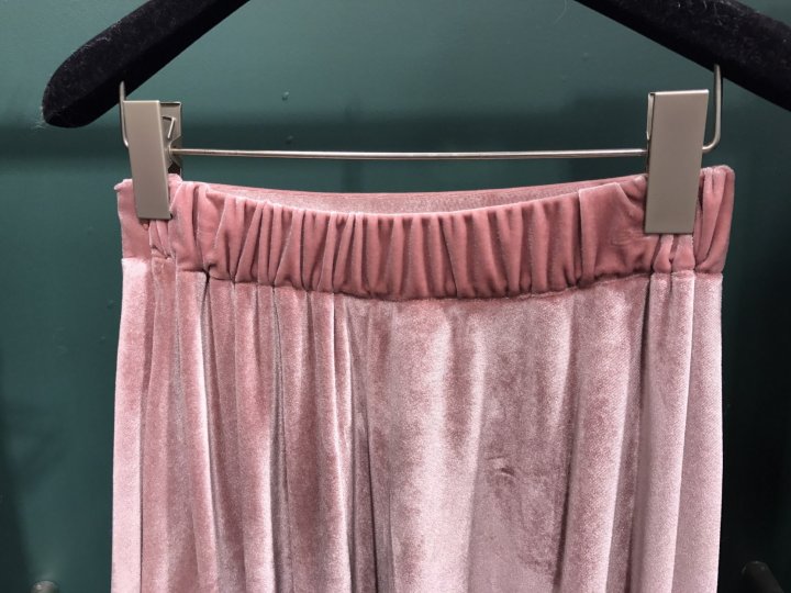 Velvet Long Skirt Waist Bending Angel Zeng