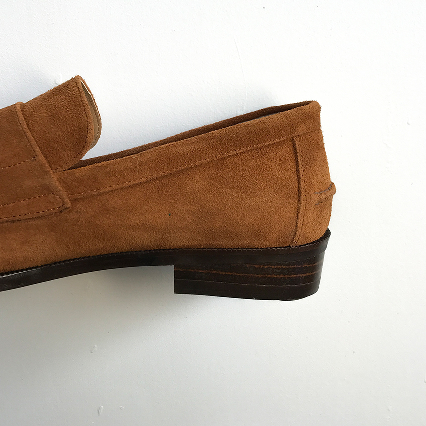 Cowhide suede rope handmade 3color men's shoes 