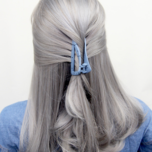 Hair Accessories 536 Triangular Matte Tong Hairpin